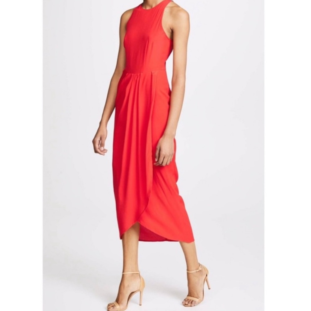 Poppy red Yumi Kim so social dress